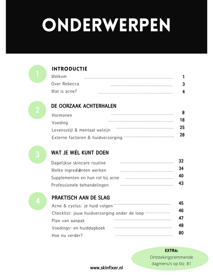 Acne E-book