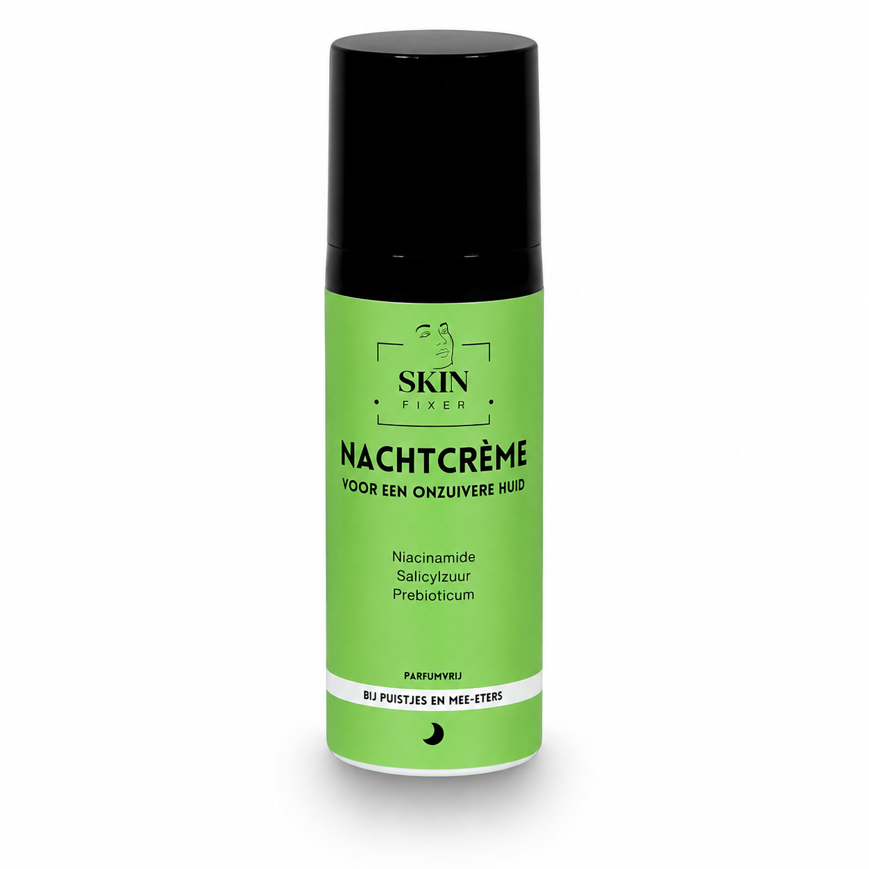 Nachtcreme vette huid bij acne met puistjes en onzuiverheden 