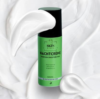 Skinfixer Nachtcrème voor verzorging van een onzuivere huid tijdens de nacht